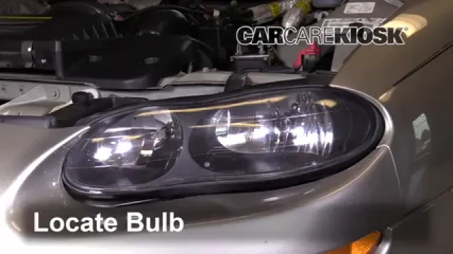 2002 Chevrolet Camaro 3.8L V6 Convertible Luces Faro delantero (reemplazar foco)